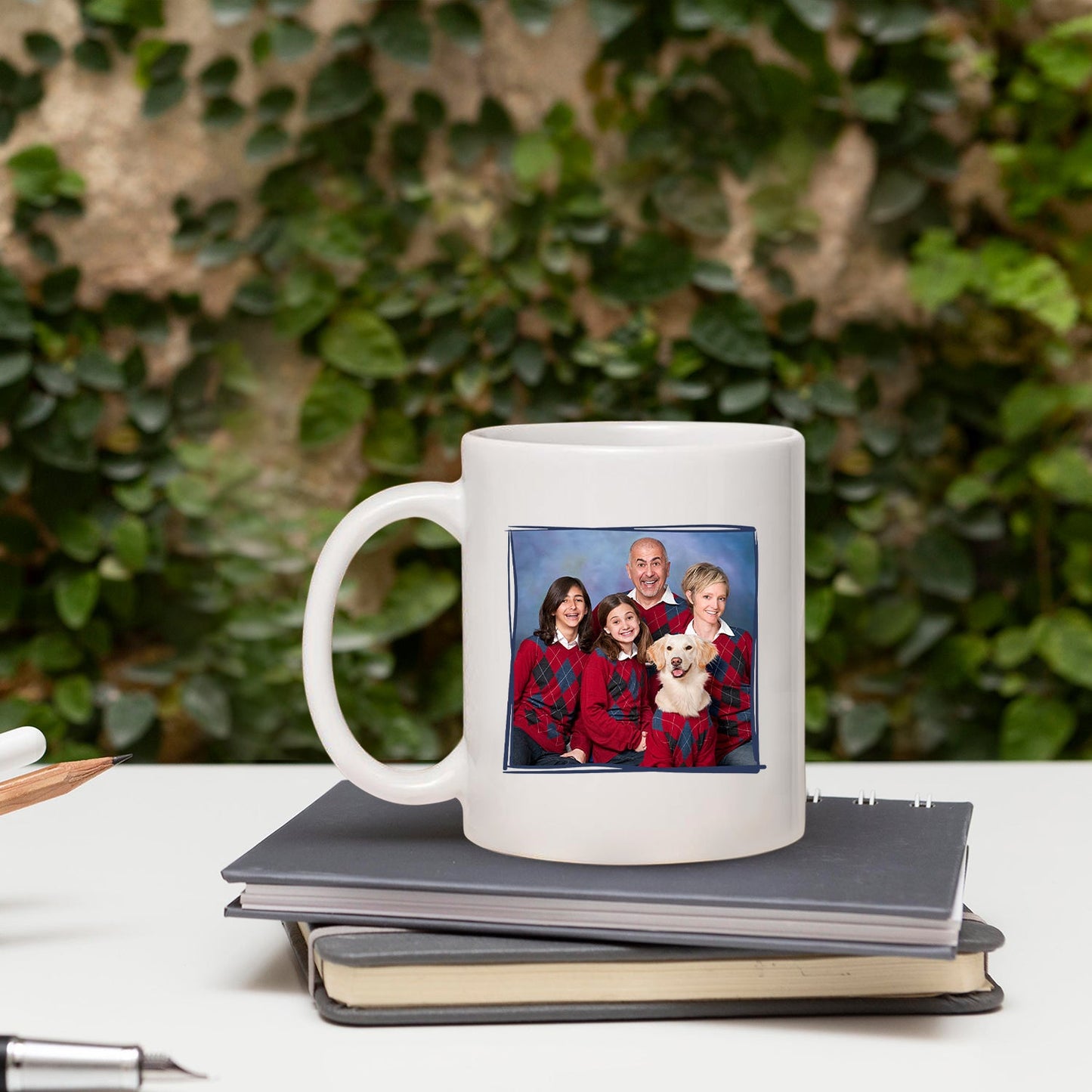 Landing My Mom And Geting Me As A Bonus - Personalized Father's Day, Birthday or Christmas gift For Step Dad - Custom Mug - MyMindfulGifts