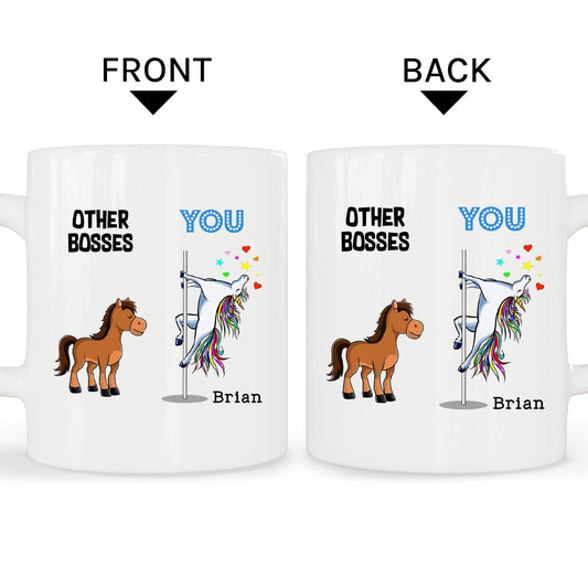 Other Bosses - You - Personalized Boss's Day, Birthday or Christmas gift for Boss - Custom Mug - MyMindfulGifts