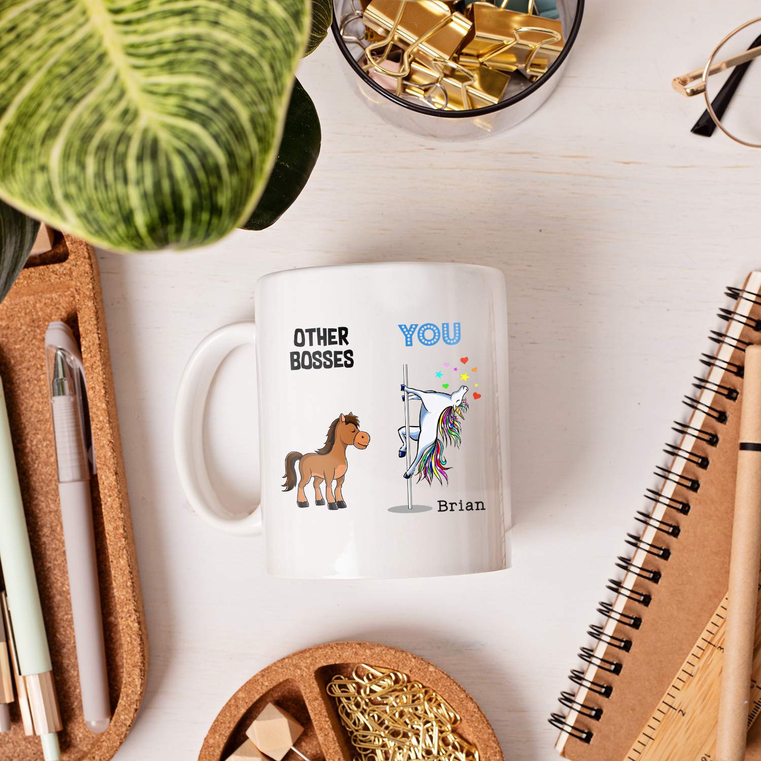 Other Bosses - You - Personalized Boss's Day, Birthday or Christmas gift for Boss - Custom Mug - MyMindfulGifts