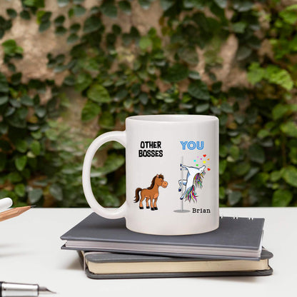 Other Bosses - You - Personalized Boss's Day, Birthday or Christmas gift for Boss - Custom Mug - MyMindfulGifts