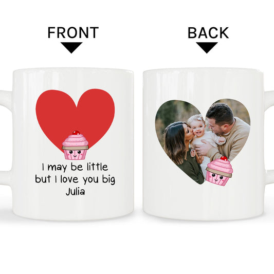 I Love You Big - Personalized Valentine's Day gift For Parents - Custom Mug - MyMindfulGifts
