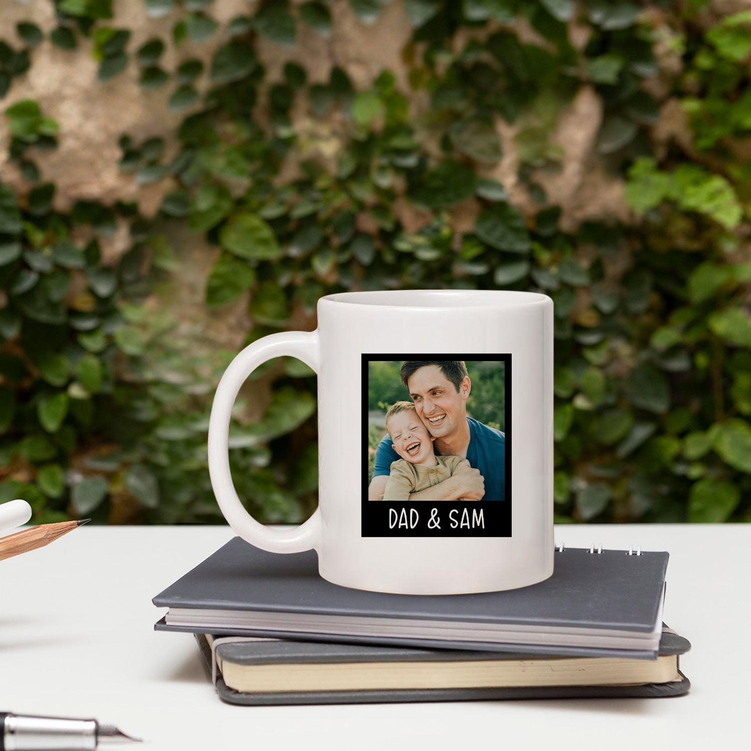 Dada Bear - Personalized Father's Day, Birthday, Valentine's Day or Christmas gift For Dad - Custom Mug - MyMindfulGifts