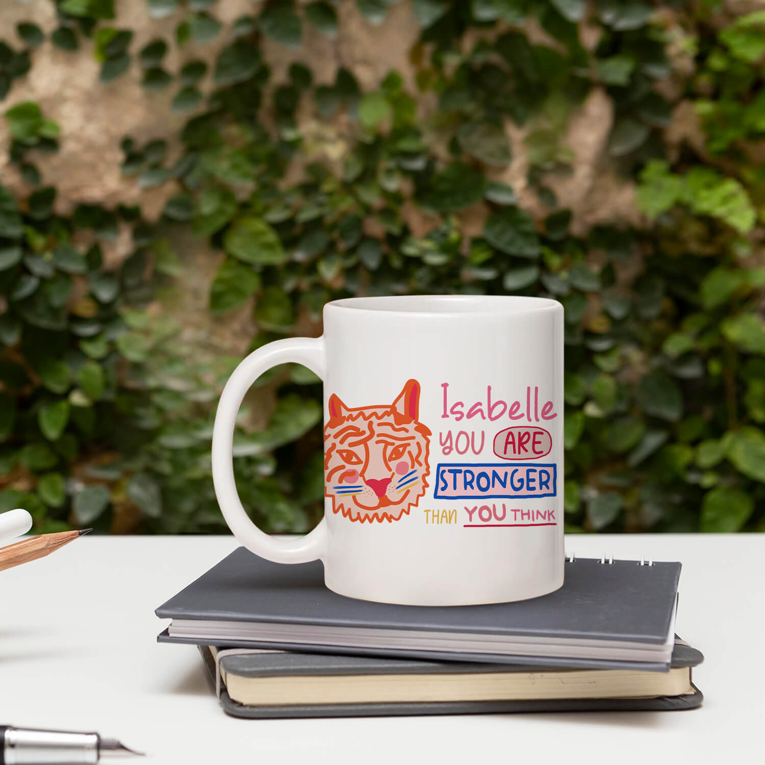You Are Stronger Than You Think - Personalized  gift For Friends - Custom Mug - MyMindfulGifts