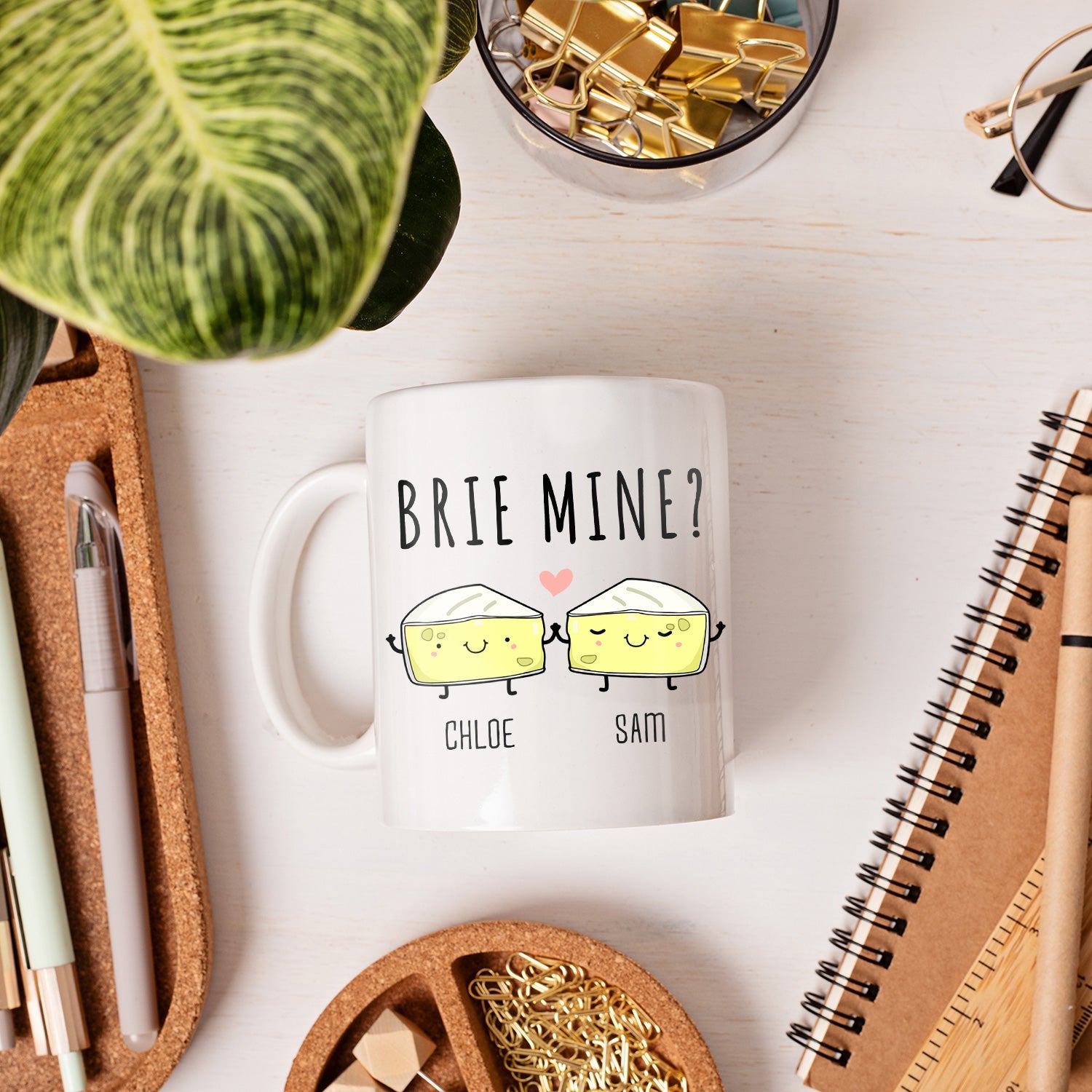 Brie Mine? - Personalized Anniversary, Valentine's Day, Birthday or Christmas gift For Him or Her - Custom Mug - MyMindfulGifts