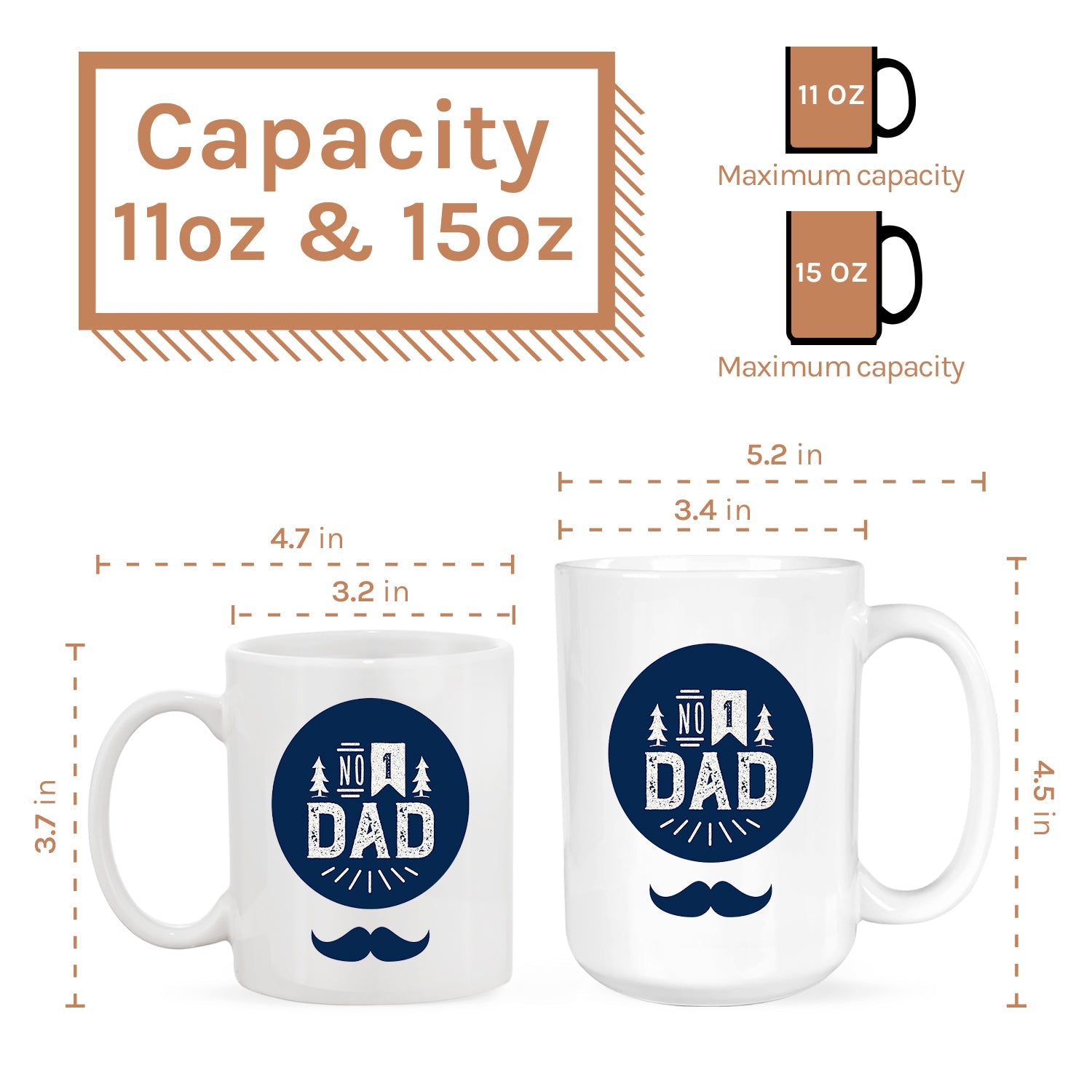 Forget Father'S Day, We Love You Every Day - Personalized Father's Day gift for Dad - Custom Mug - MyMindfulGifts