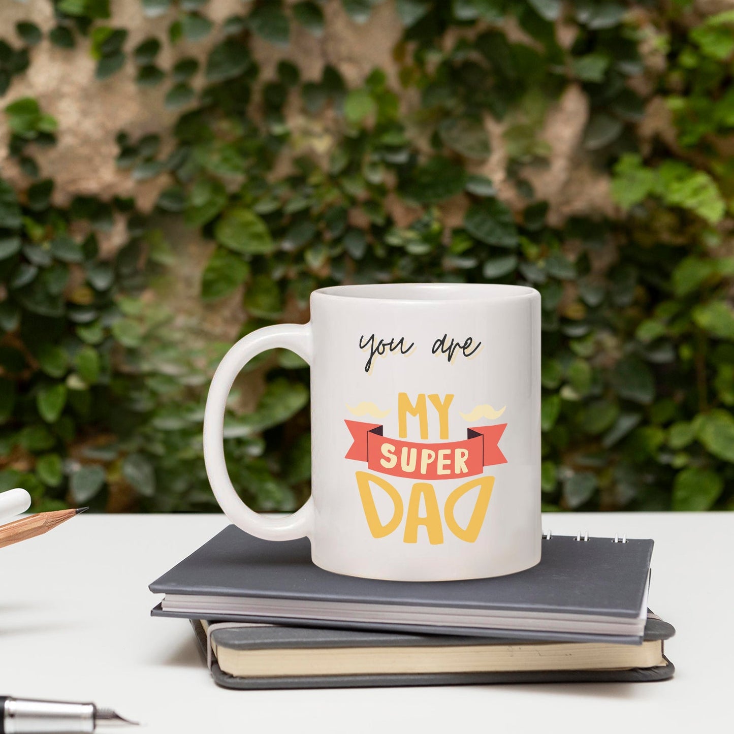 Super Dad - Personalized Father's Day or Birthday gift for Dad - Custom Mug - MyMindfulGifts