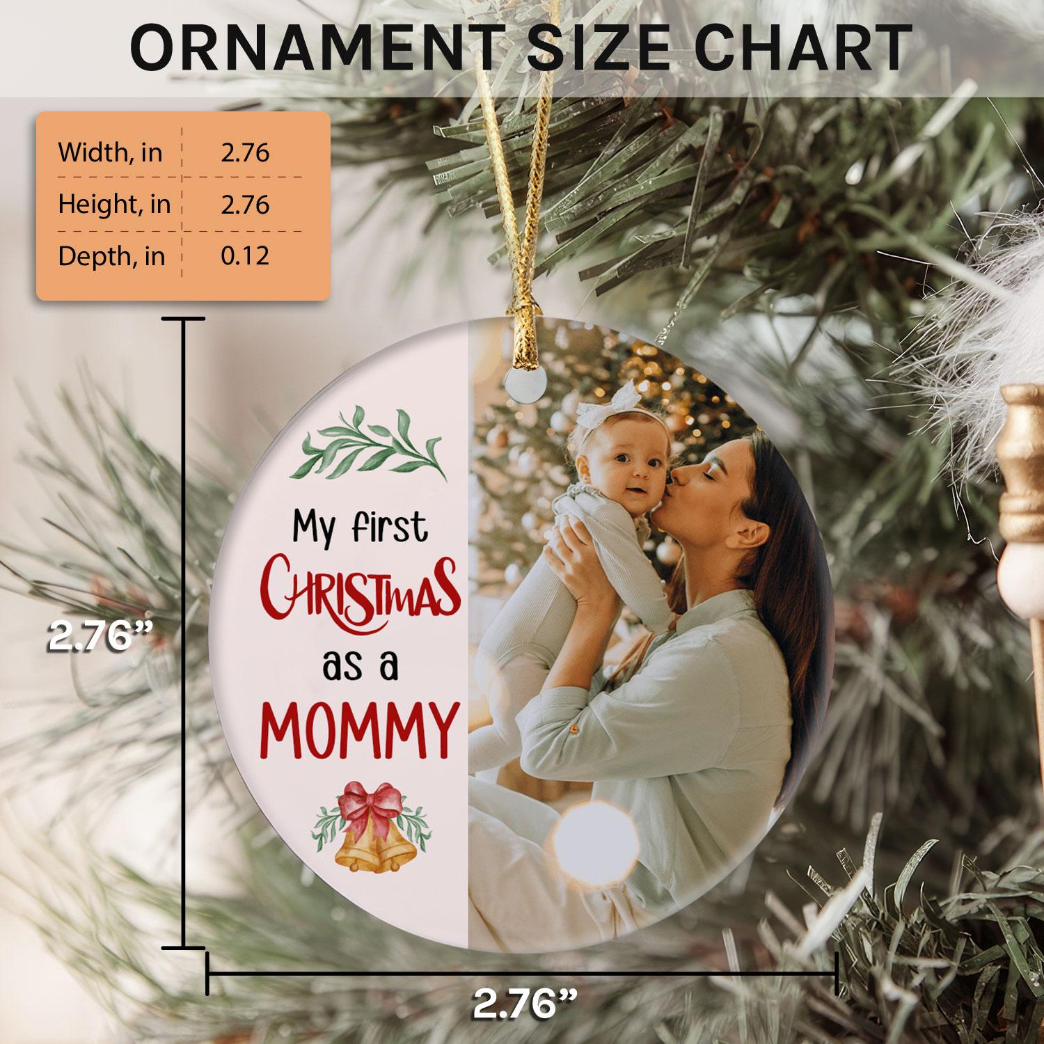 My First Christmas as a Mommy Personalized First Christmas gift