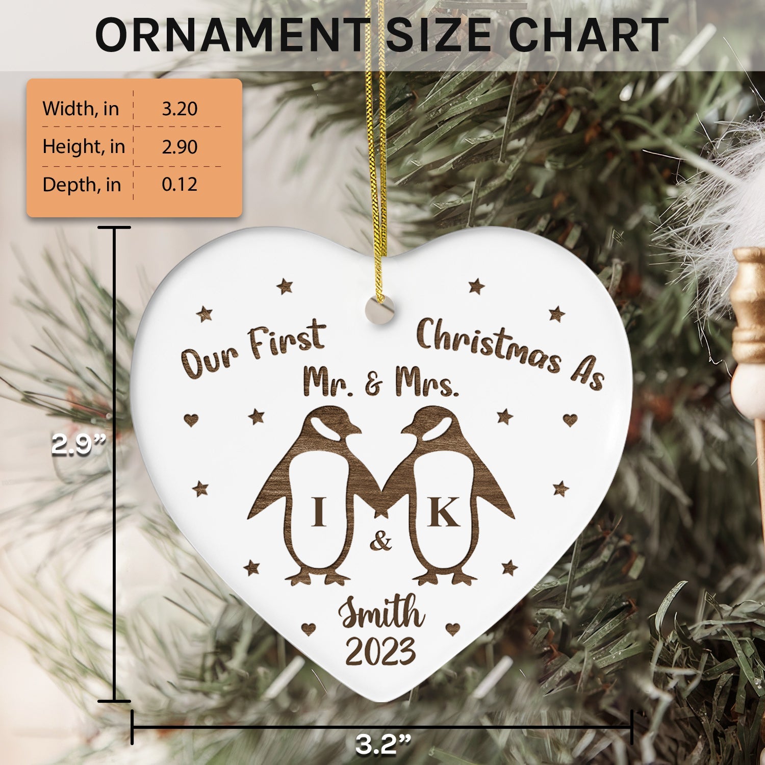 Our First Christmas as Personalized First Christmas