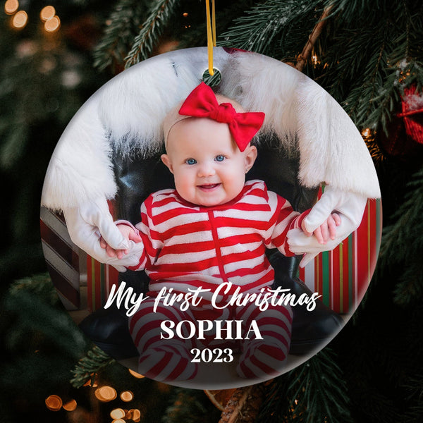 My First Christmas as a Grandma - Personalized First Christmas gift Fo – My  Mindful Gifts