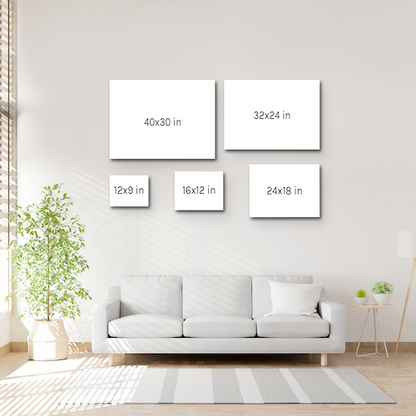 Live Every Moment Laugh Every Day  - Personalized Father's Day, Birthday gift for Dad - Custom Canvas Print - MyMindfulGifts