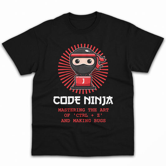 Code Ninja - Personalized All occasions gift for Software Engineer - Custom Tshirt - MyMindfulGifts
