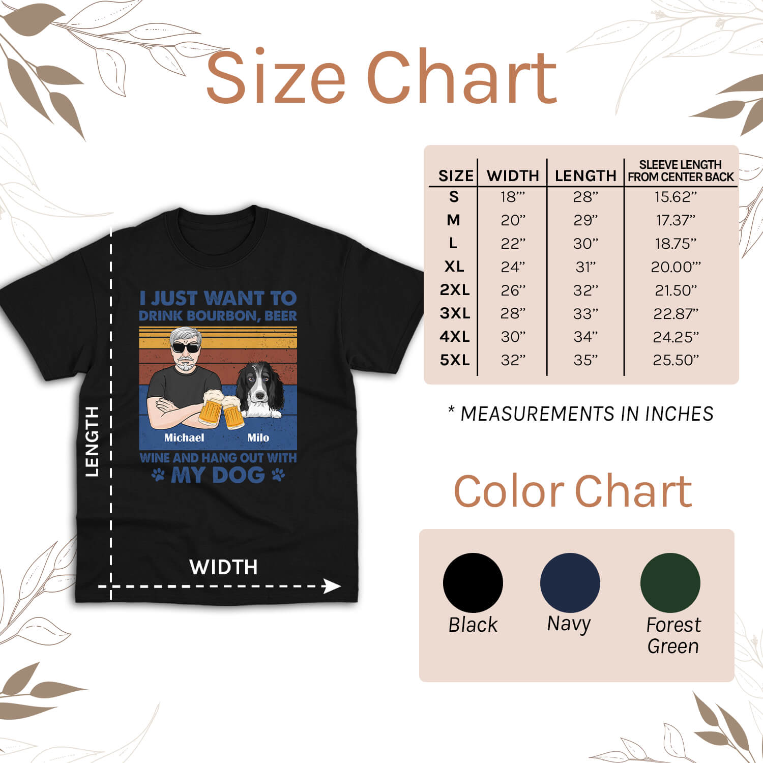 I Like Beer, My Dog And Maybe 3 People - Personalized Birthday or Christmas gift for Dog Lovers - Custom Tshirt - MyMindfulGifts