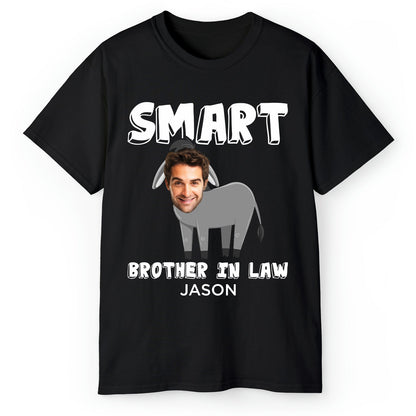 Smart Brother In Law - Personalized Birthday or Christmas gift For Brother In Law - Custom Tshirt - MyMindfulGifts