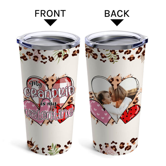 Valentine's Day For Grandparents - Personalized Valentine's Day gift For Grandparents - Custom Tumbler - MyMindfulGifts
